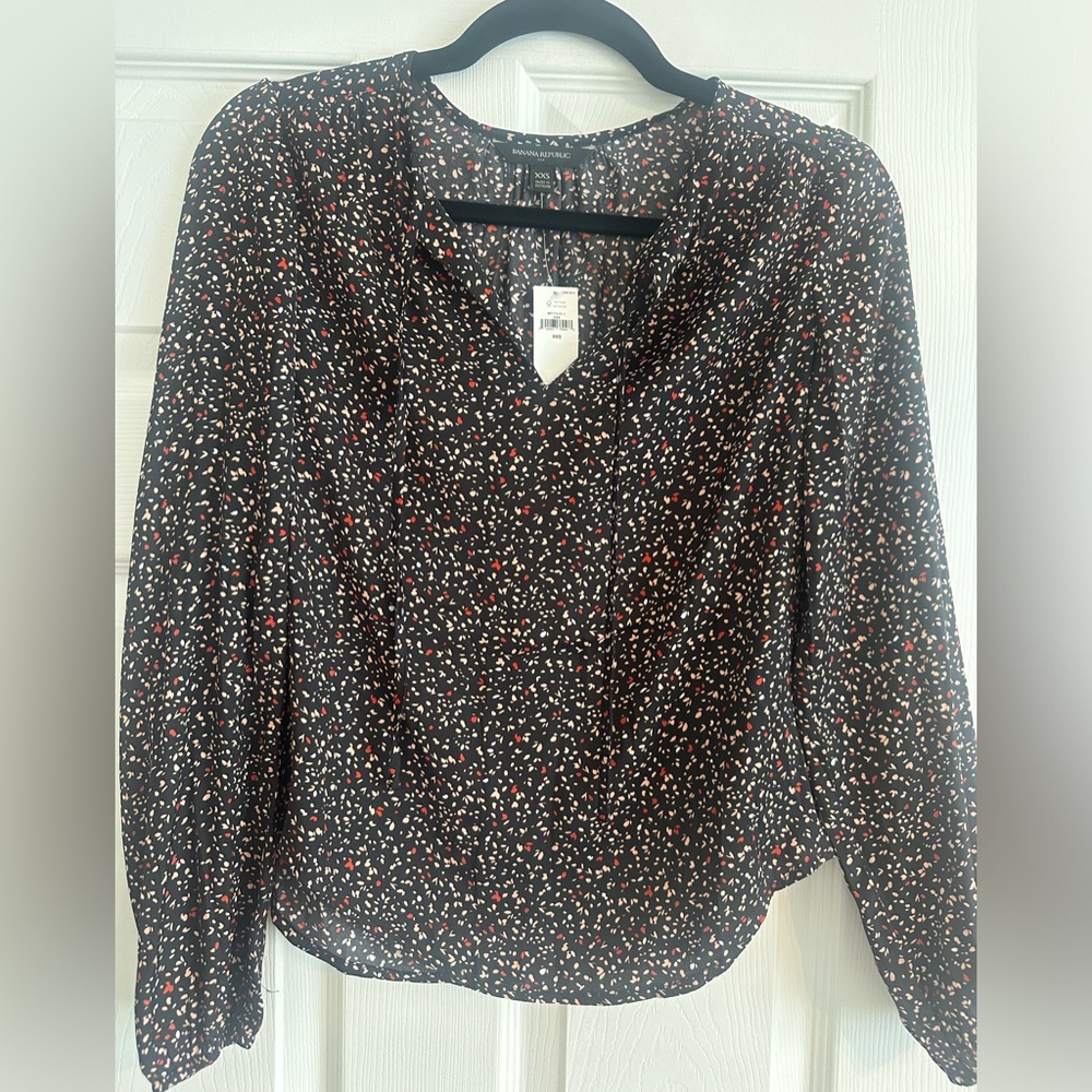 Banana Republic Blouse, NWT XXS